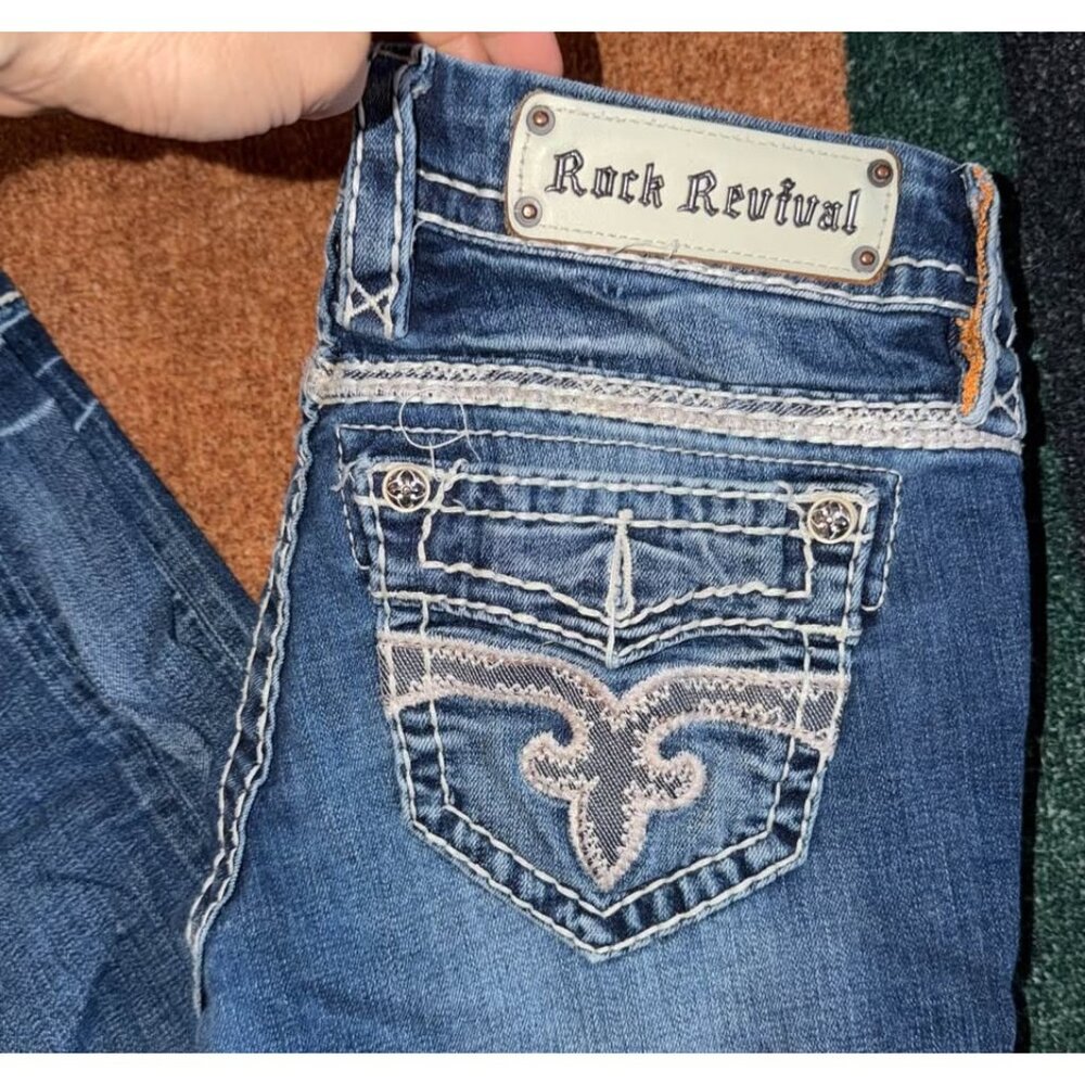 Rock revival Hana skinny jeans. Size 25